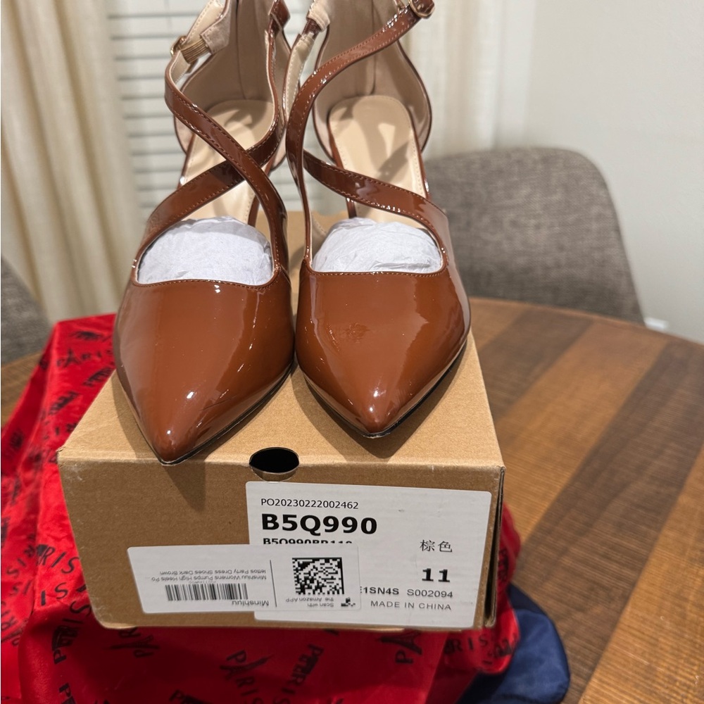 Elegant Brown Women's Heels
